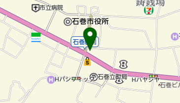 メガネの相沢の地図画像