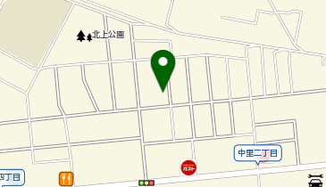 なかざと薬局の地図画像