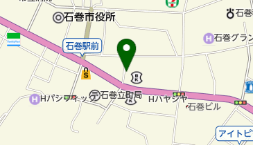 ひらつか理容所の地図画像