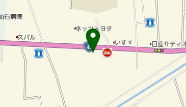 理容シャイニーの地図画像