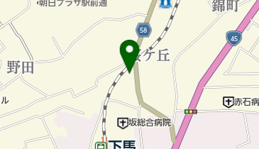 公文錦町教室の地図画像