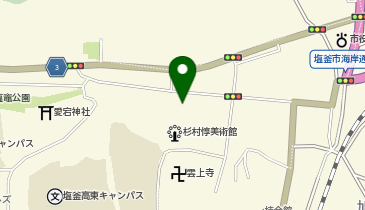 塩釜キリスト教会の地図画像