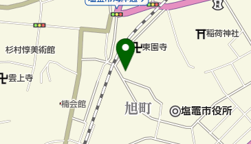 八百大分店の地図画像