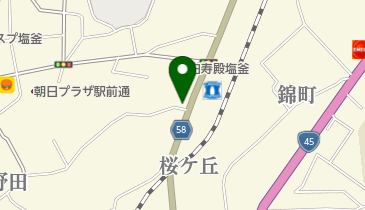 ヘアドゥアイザワの地図画像