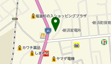 麻雀パドックの地図画像