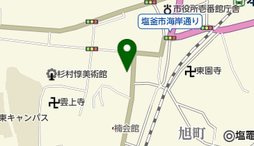 クスリの石母田の地図画像