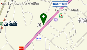 ヘアーサロンカタクラ旭町店の地図画像