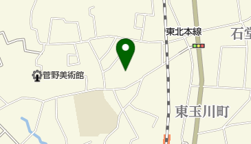 きくた理容所の地図画像