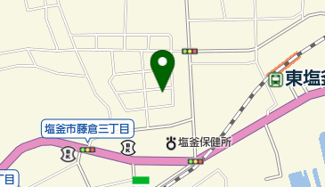 ごうけヘアーサロンの地図画像