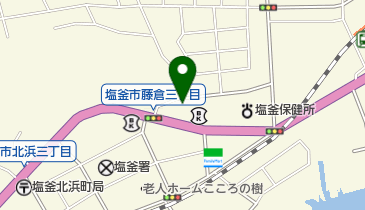 ヘアーサロンオクダの地図画像