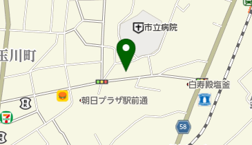 ヘアーサロンカタクラ佐浦町店の地図画像