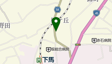 ヘアーサロンブンヤの地図画像