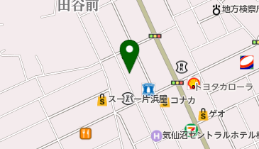 こーえーユニフォームの地図画像