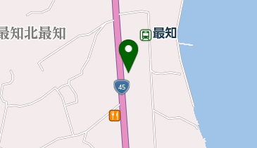 有限会社山西運送の地図画像