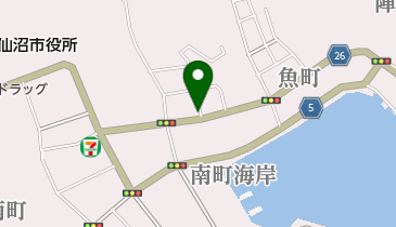 ダイコクヤ靴店の地図画像