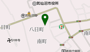 青龍寺の地図画像