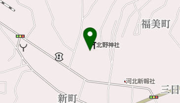 北野神社の地図画像