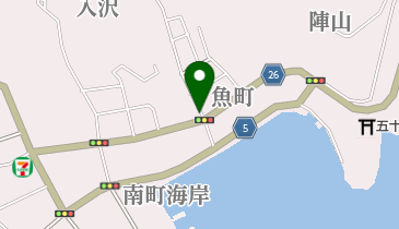 入駒時計店の地図画像