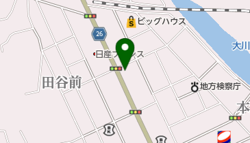 うつみ不動産の地図画像