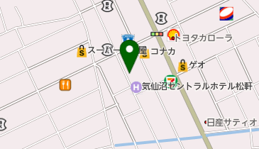 有限会社気仙沼補聴器センターの地図画像