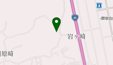 川原崎理容所の地図画像