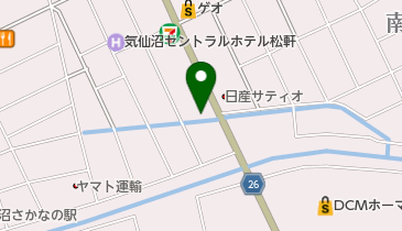 箸膳の地図画像