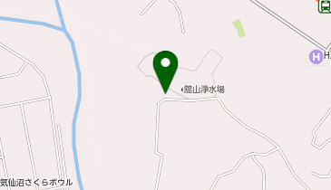 気仙沼市役所 ガス上下水道部 下水道課終末処理場 舘山浄水場の地図画像