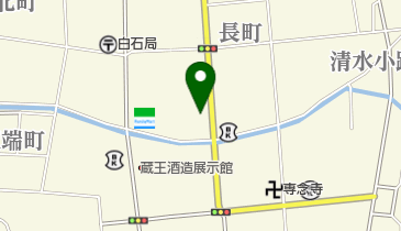 丸角履物店の地図画像