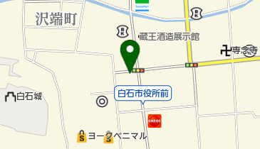 ざおう美容室の地図画像