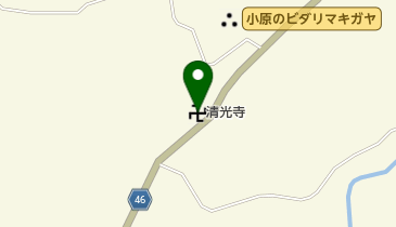 清光寺の地図画像