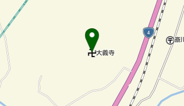 大義寺の地図画像