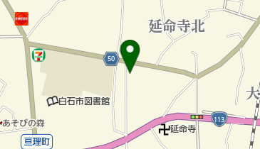 川村理容所の地図画像