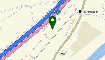 白石市役所 福岡公民館の地図画像