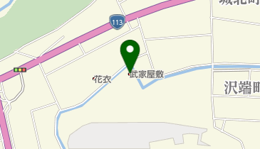 武家屋敷の地図画像