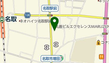 駒場靴店の地図画像