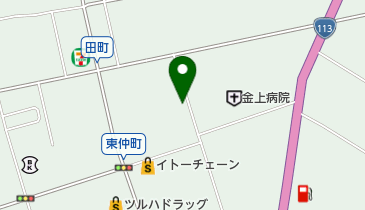 介護ショップふれあいの森の地図画像