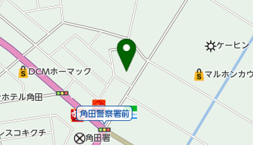 クリーニング洗たくや角田店の地図画像