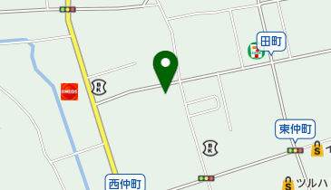 美容室ドリームの地図画像