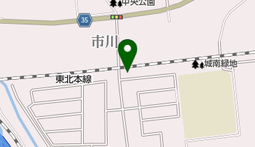 城南指圧の地図画像