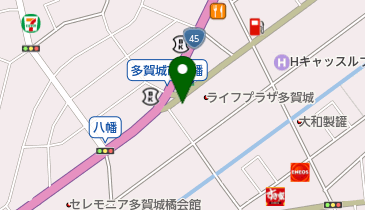 角田商店の地図画像