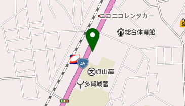 修徳館多賀城校の地図画像