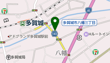 クリーニングランドチヨダの地図画像