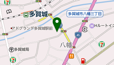 吉野屋酒店の地図画像