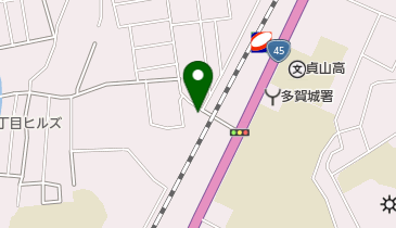 ささき寝装店の地図画像