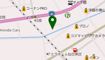 みうら寝装の地図画像