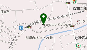 アムズ調剤薬局多賀城店の地図画像