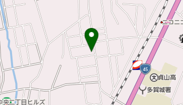 おばた理容の地図画像