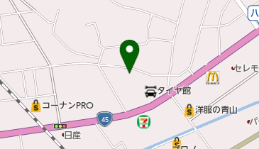 ヘアーサロンすずらんの地図画像