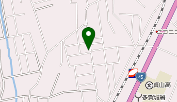 ヘアーサロンちばの地図画像