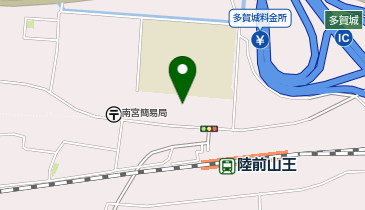 多賀城市役所 山王地区公民館の地図画像